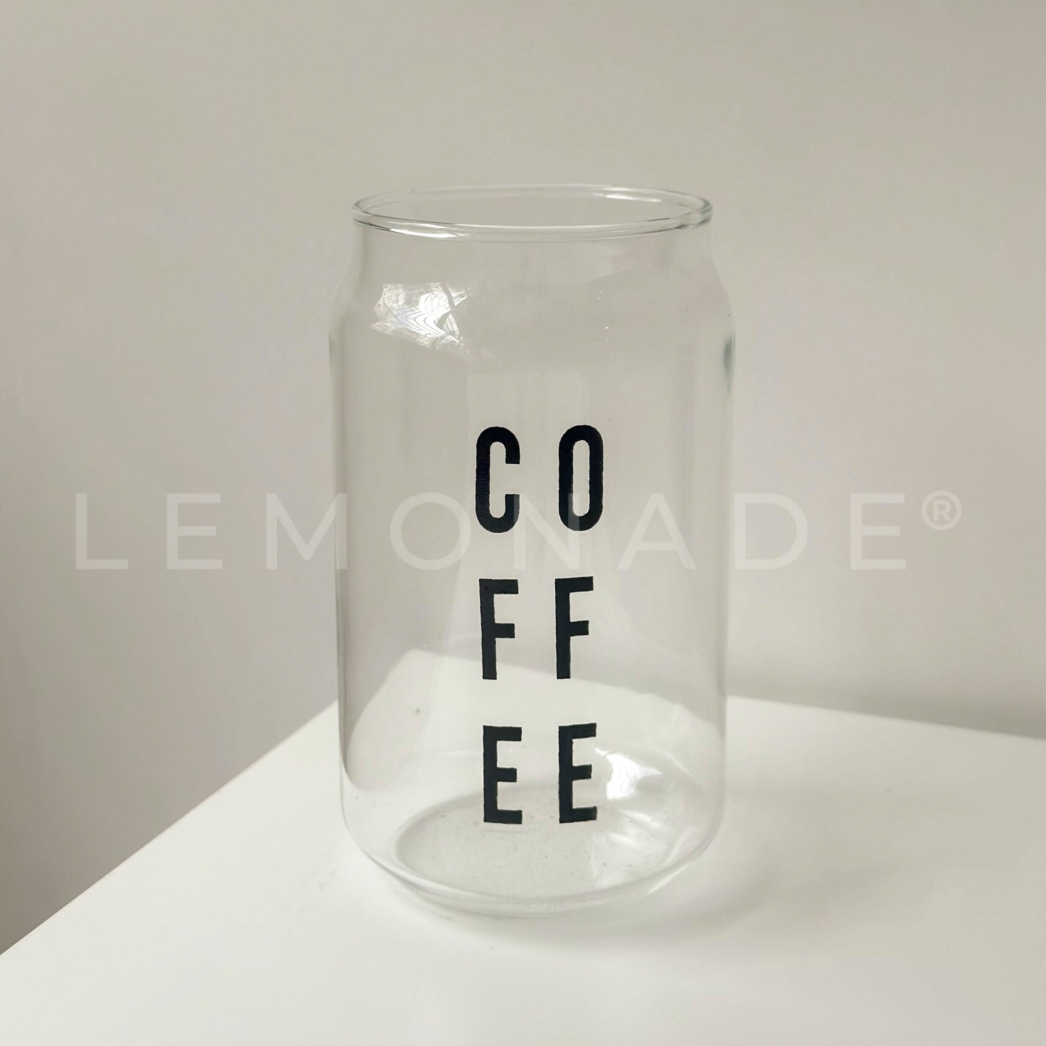 Pre Design - Can Glass With Straw - Grande - Coffee - LemonadeHome