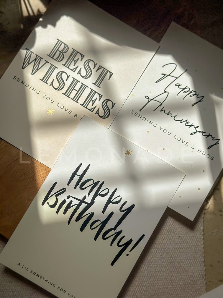 Pre Design - Greeting Card - Assorted - Set of 6 - LemonadeStationery