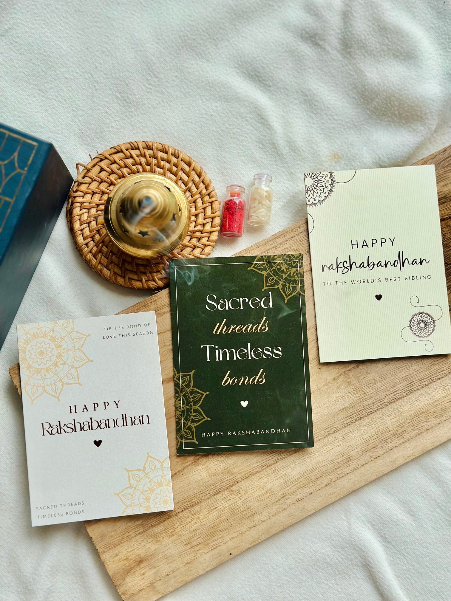 Pre Design - Greeting Card - Rakhi Edition - Set of 2 - LemonadeStationery