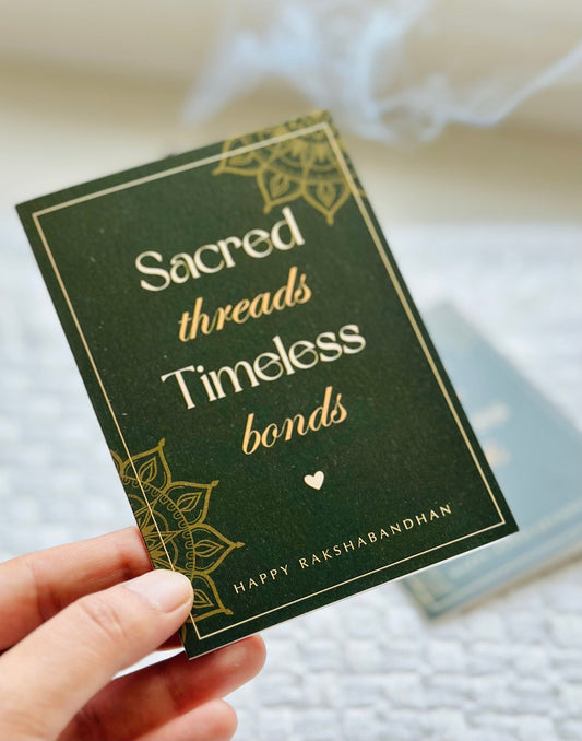 Pre Design - Greeting Card - Rakhi Edition - Set of 2 - LemonadeStationery
