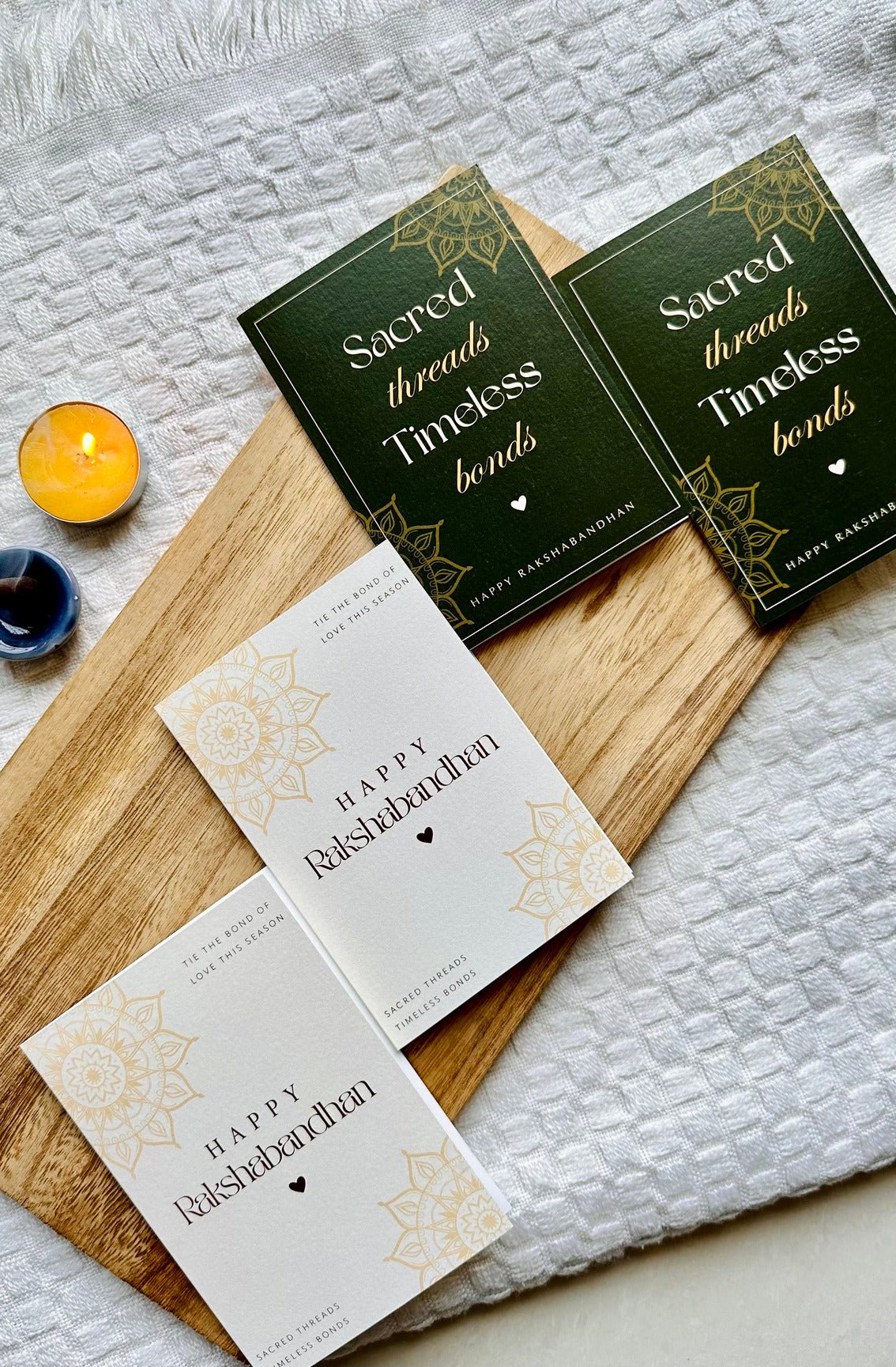 Pre Design - Greeting Card - Rakhi Edition - Set of 2 - LemonadeStationery