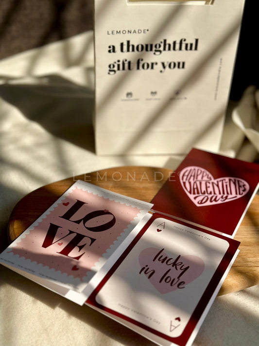 Pre Design - Greeting Card - Valentine Edition - Set of 2 - LemonadeStationery