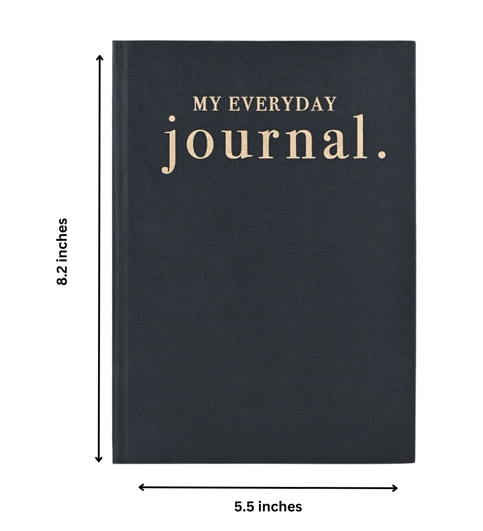 Pre Design - Hardbound Notebook - Black - Everyday Journal - LemonadeStationery
