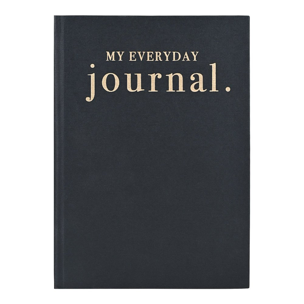 Pre Design - Hardbound Notebook - Black - Everyday Journal - LemonadeStationery