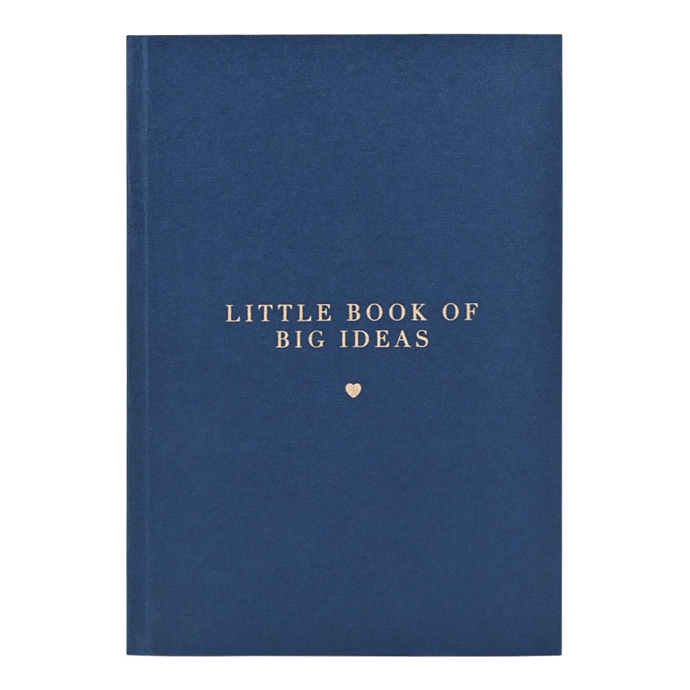 Pre Design - Hardbound Notebook - Blue - Little Book of Big Ideas - LemonadeStationery