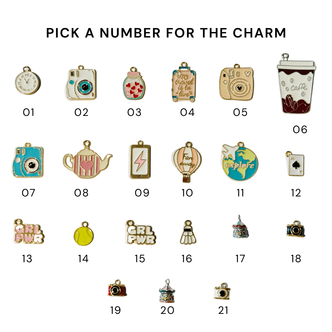 Pre Design - Metal Charms - Set of 5 - LemonadeHome