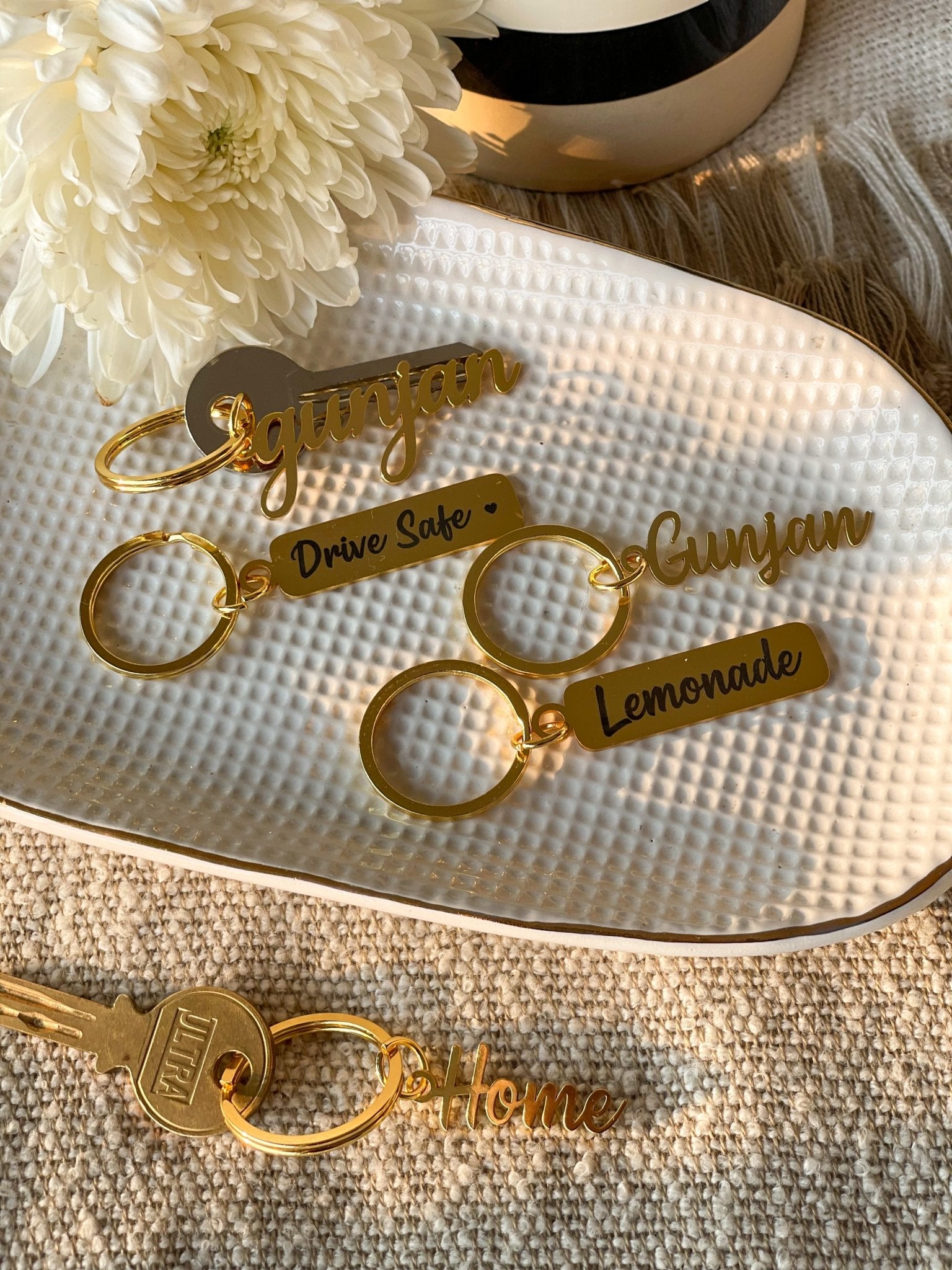 Pre Design - Metal Keychain - Home - LemonadeHome
