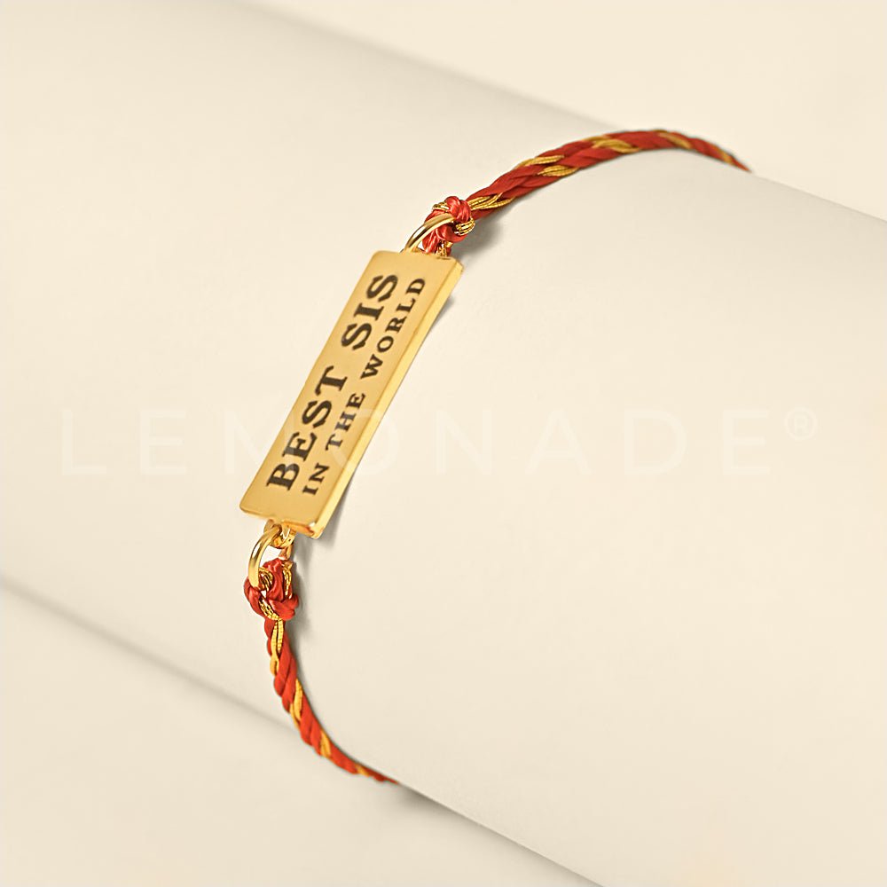 Pre Design - Metal Rakhi - Sold Individually - LemonadeLuxe Gifting