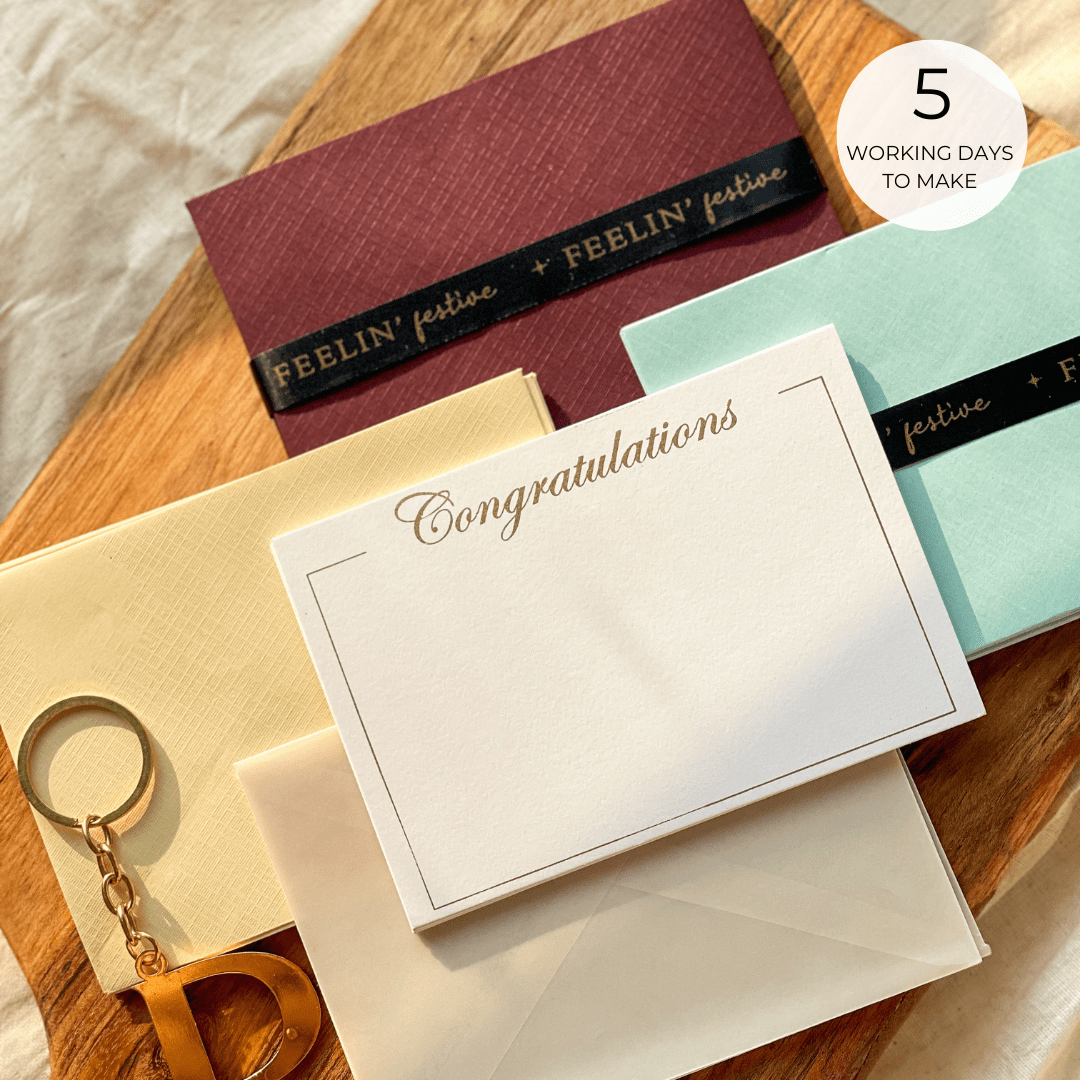 Pre Design - Notecard Set - Congratulations - With Assorted Envelopes - LemonadeStationery