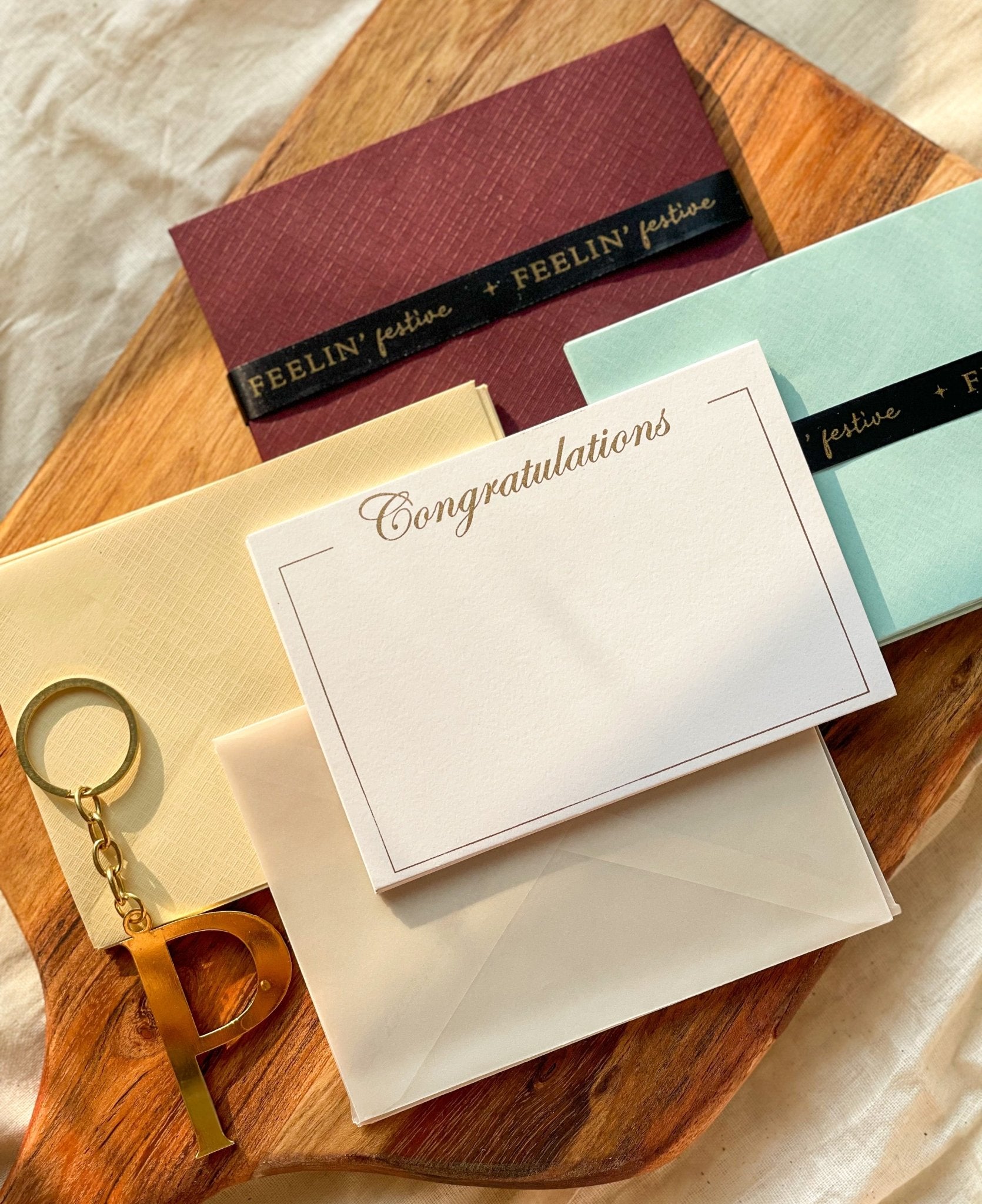 Pre Design - Notecard Set - Congratulations - With Assorted Envelopes - LemonadeStationery