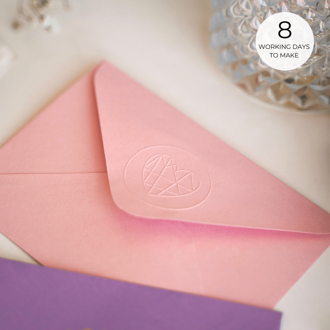 Pre Design - Paper Embosser Set - Geometric Heart - Valentine Special - LemonadeStationery