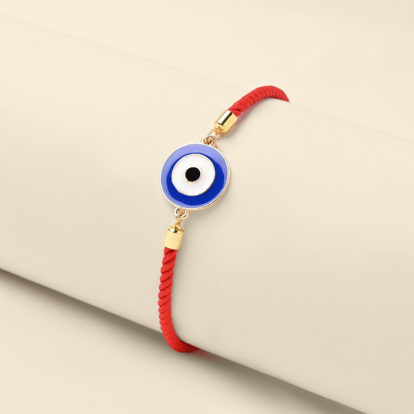 Pre Design - Rakhi - Assorted Evil Eye - Assorted Thread - Sold Individually - Lemonade
