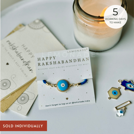 Pre Design - Rakhi - Evil Eye Bold - Sold Individually - Lemonade