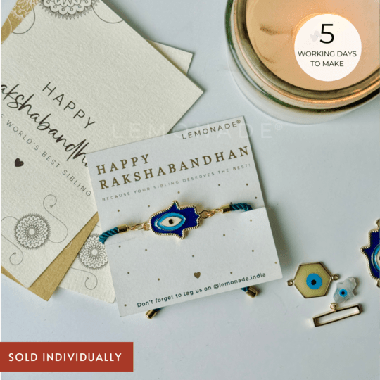 Pre Design - Rakhi - Hamsa - Sold Individually - Lemonade
