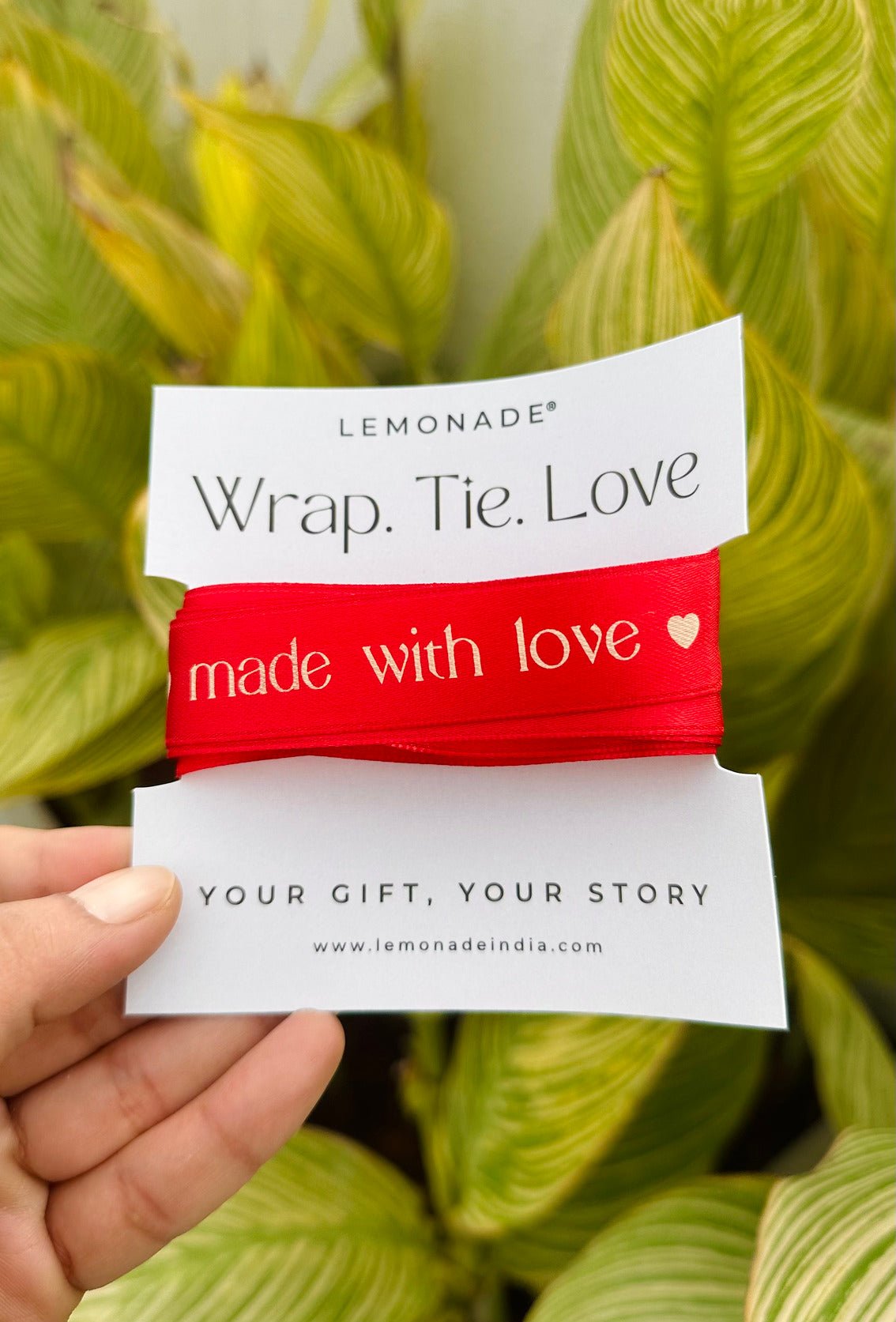 Pre-designed festive ribbon with printed designs for gift wrapping, party décor, and seasonal celebrations – Lemonade Stationery.