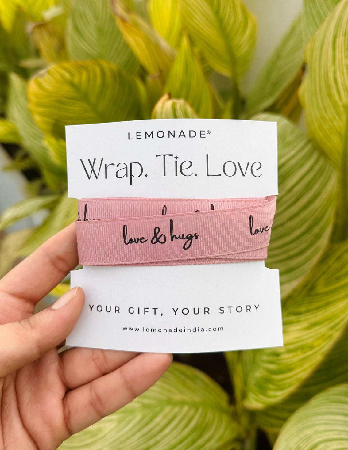 Pre-designed festive ribbon with printed designs for gift wrapping, party décor, and seasonal celebrations – Lemonade Stationery.