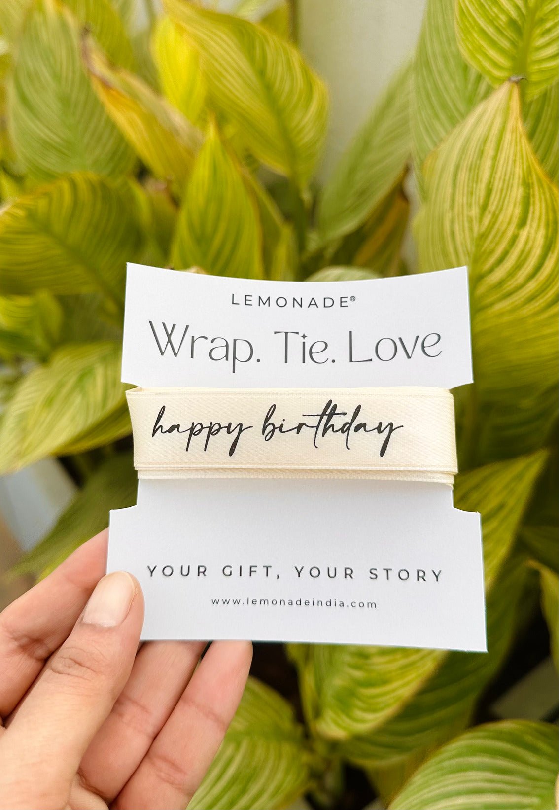 Pre-designed festive ribbon with printed designs for gift wrapping, party décor, and seasonal celebrations – Lemonade Stationery.