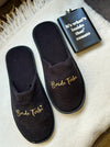 Pre Design - Room Slippers - Graphite - Bride Tribe - LemonadeLuxe Gifting