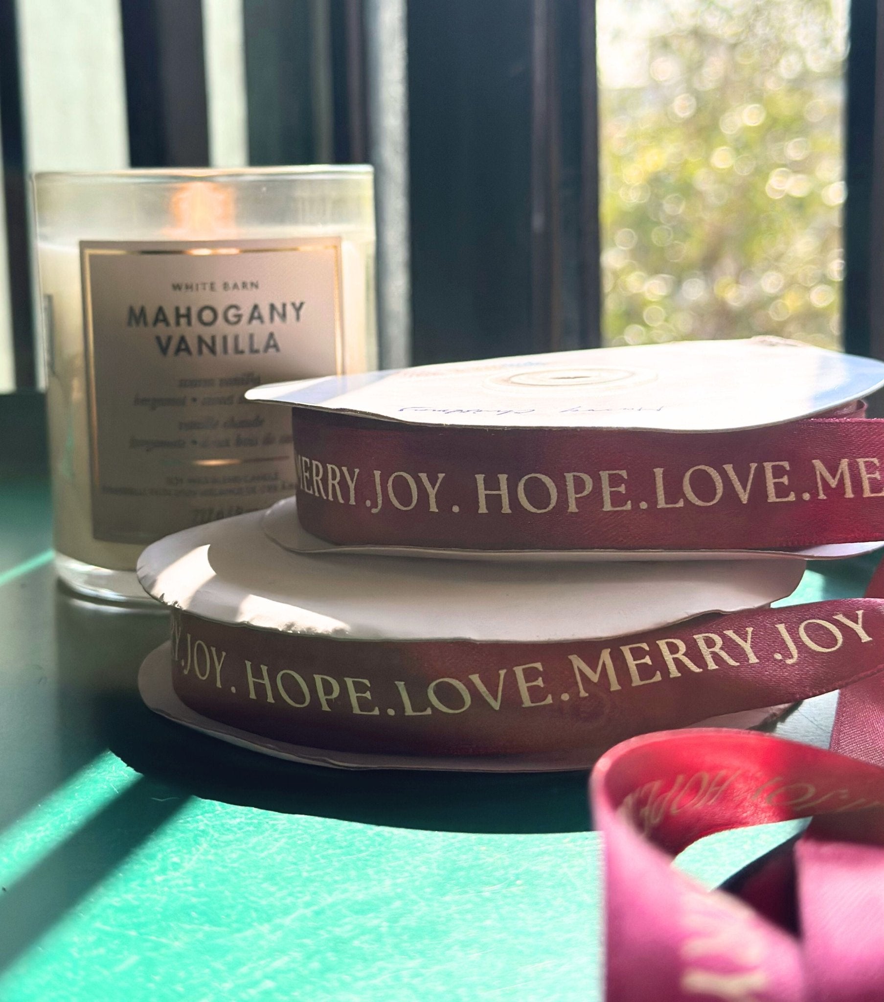 Pre Design - Satin Ribbon - Christmas - Lemonade
