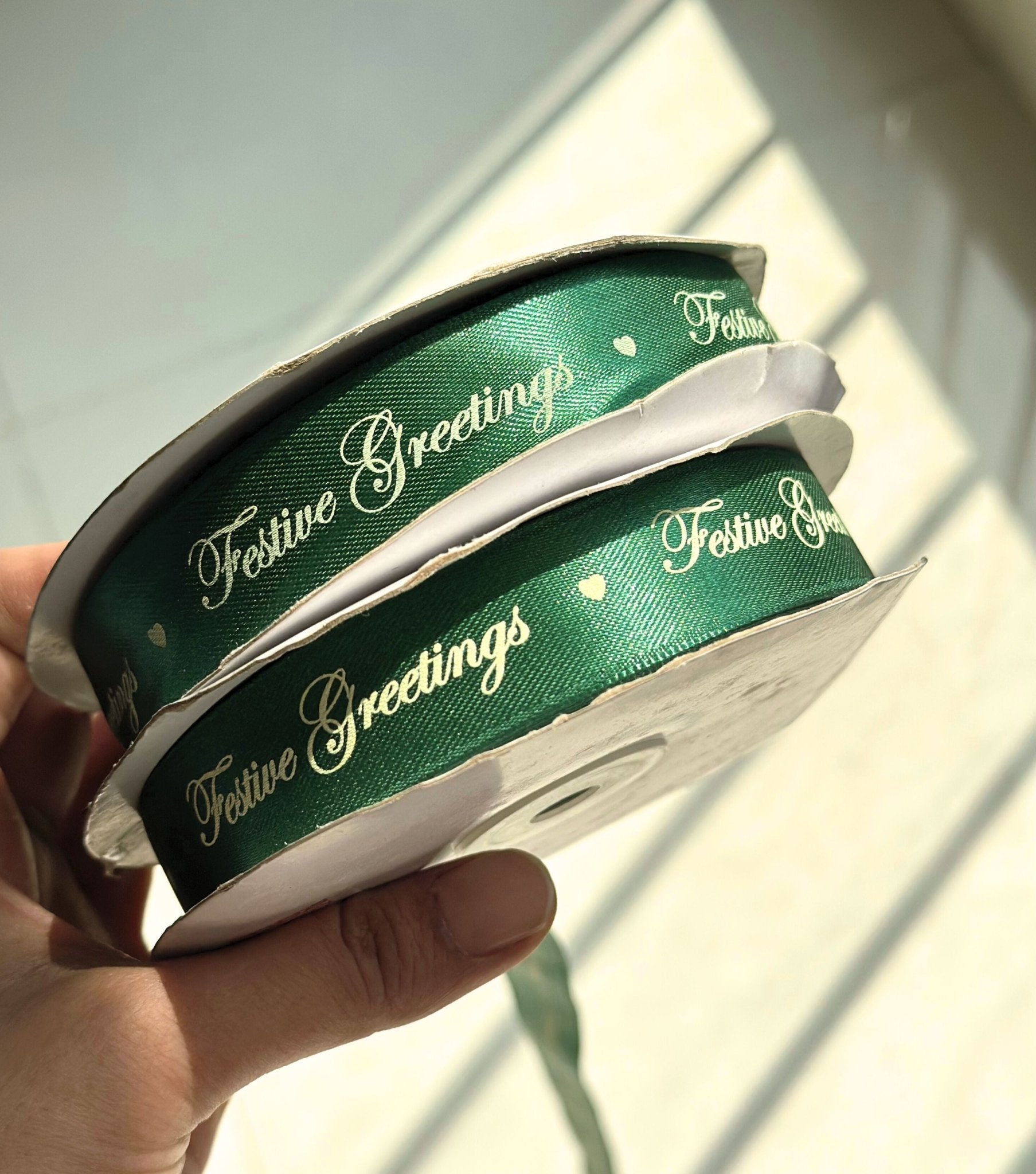 Pre Design - Satin Ribbon - Christmas - Lemonade