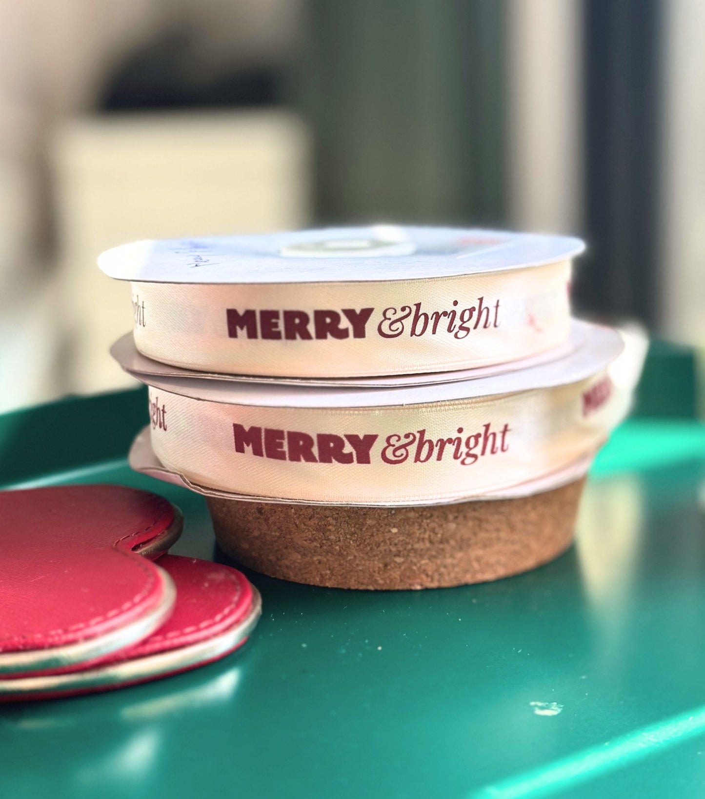 Pre Design - Satin Ribbon - Christmas - Lemonade