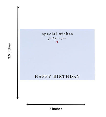 Pre Design - Textured Notecards - Special Wishes - LemonadeStationery