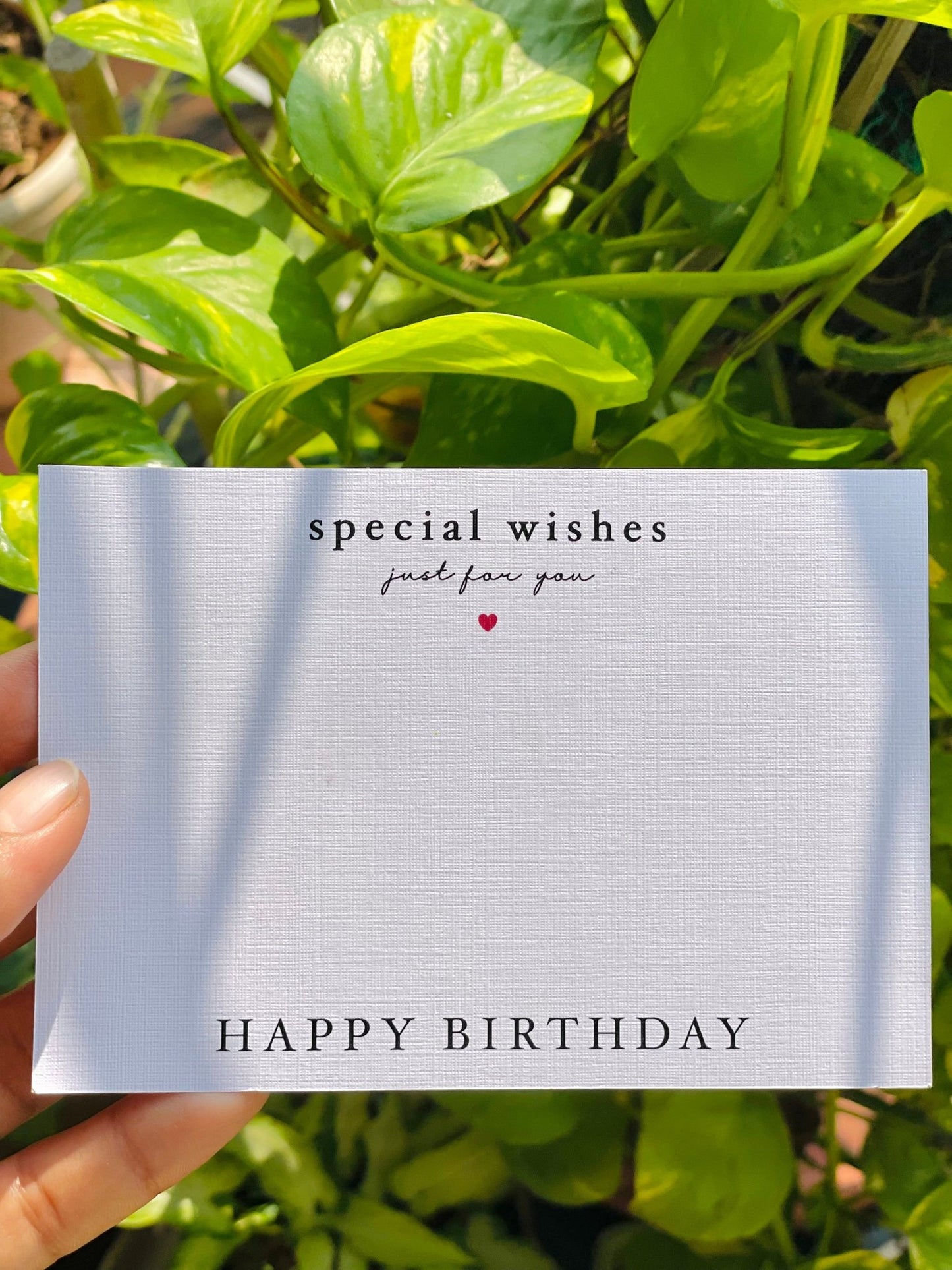 Pre Design - Textured Notecards - Special Wishes - LemonadeStationery