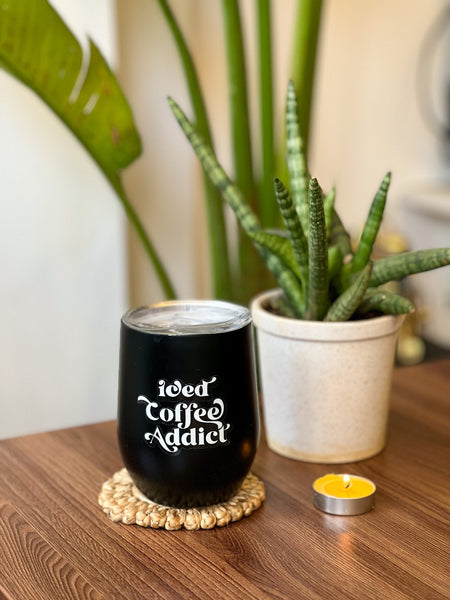 Pre Design - Travel Mug - Iced Coffee Addict - LemonadeHome