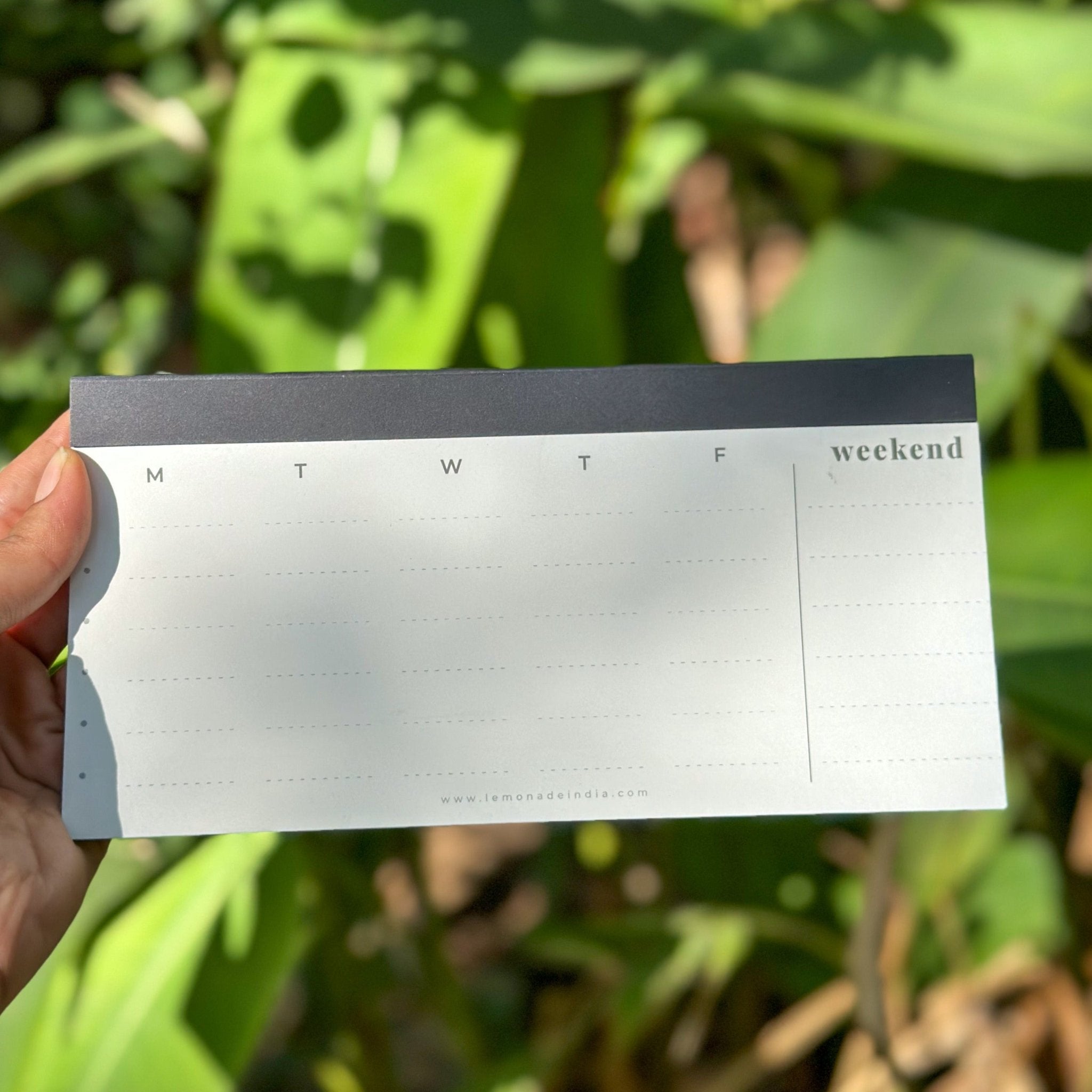 Pre Design - Weekly Memo Pad - Big - LemonadeMemo pads