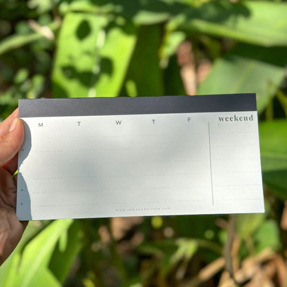 Pre Design - Weekly Memo Pad - Big - LemonadeMemo pads