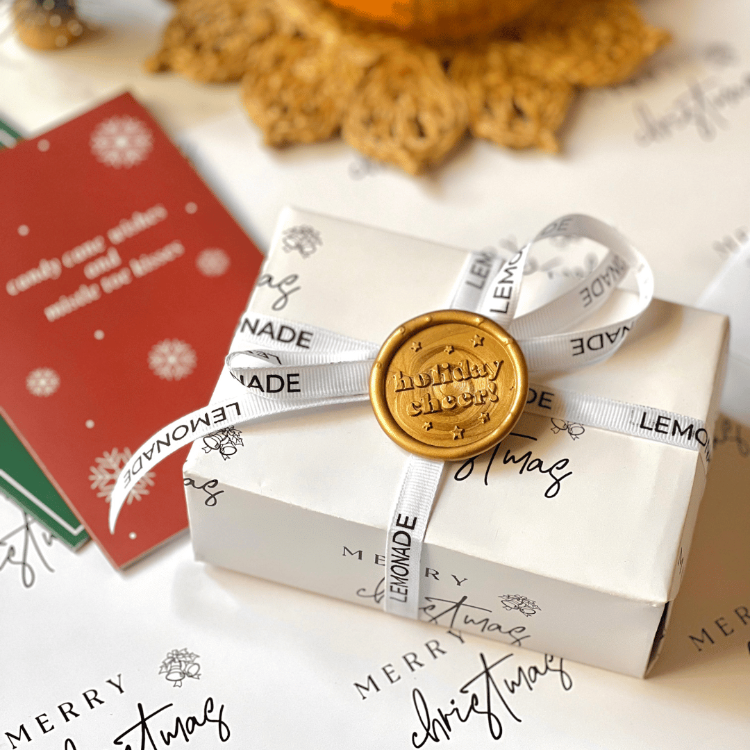 Pre Design - Wrapping Paper - Merry Christmas - Set of 10 - LemonadeStationery