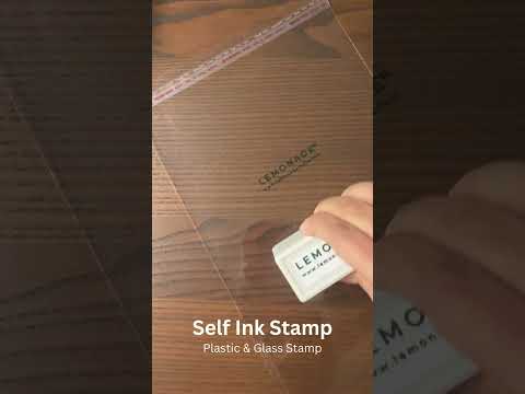 Personalized - Self Ink Stamp | Plastic & Glass Stamp