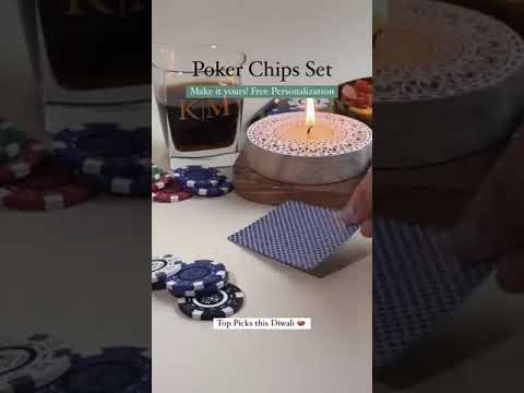 Personalized - Poker Club - 100 Chips Only | Cardboard Box