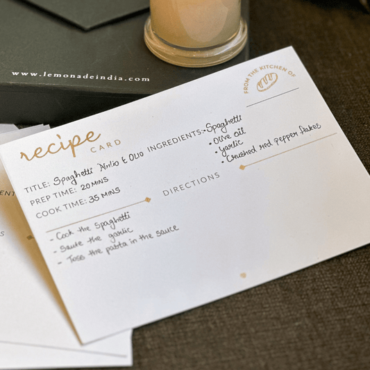 Recipe Cards Refill Pack - Set of 15 - From the Kitchen of - LemonadeHome