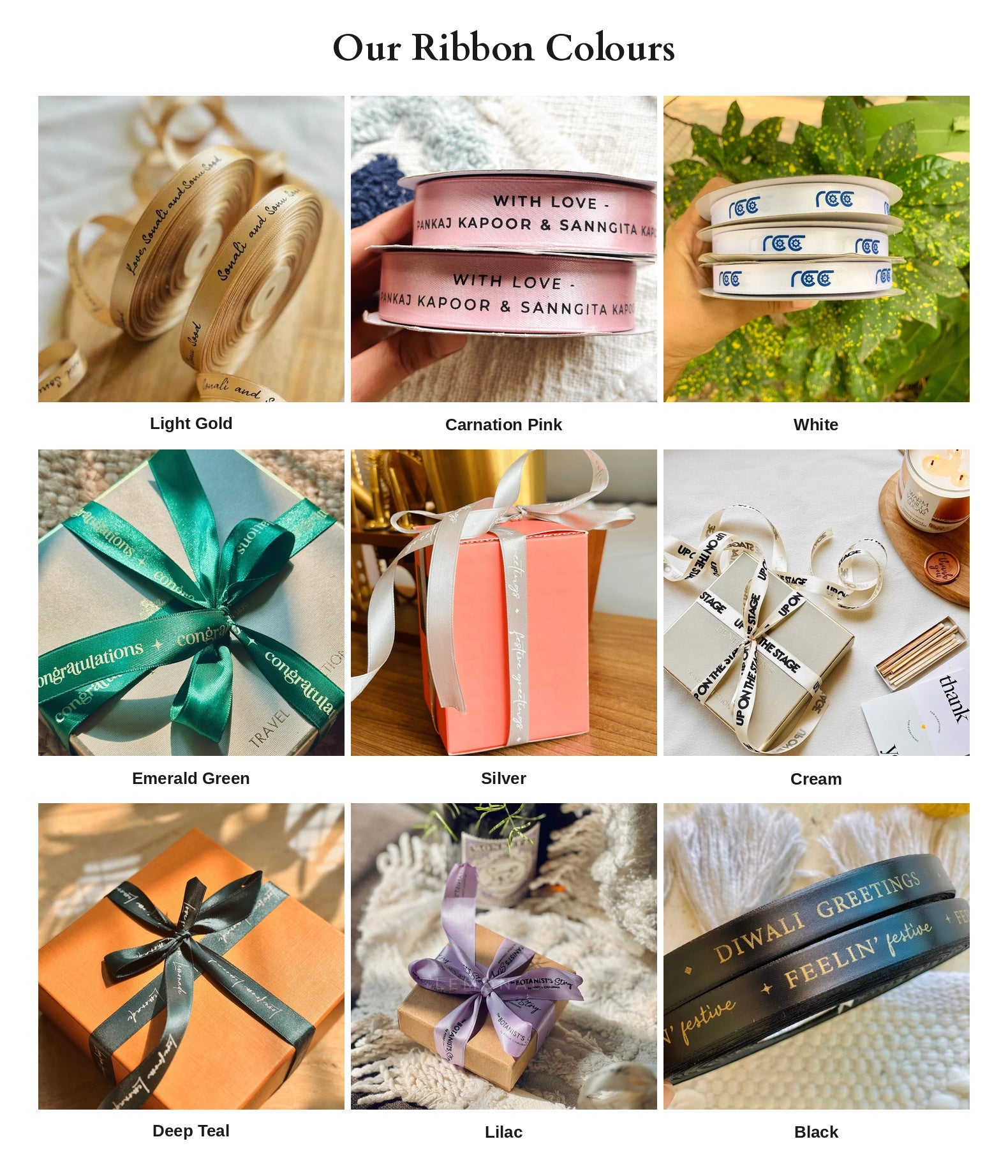 Personalized Satin Ribbon -20mm