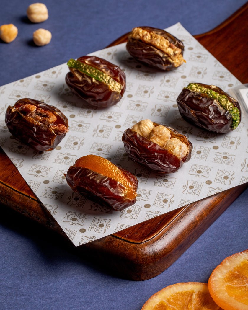 Stuffed Medjool Dates - Box of 12 - LemonadeHome