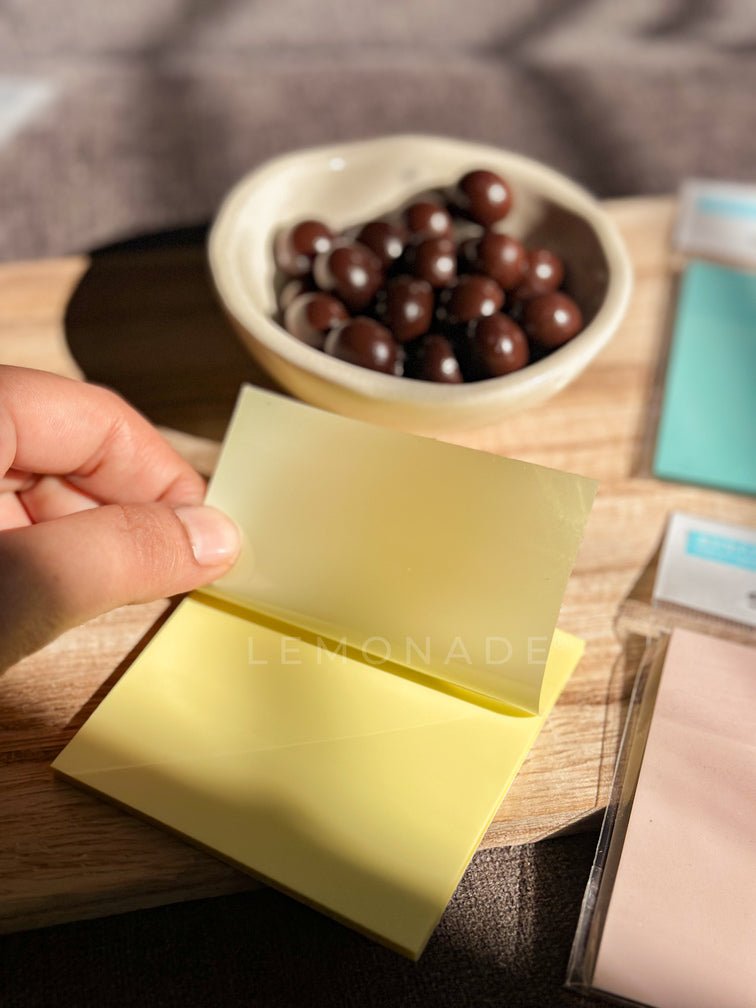 Transparent - Sticky Notes - LemonadeStationery