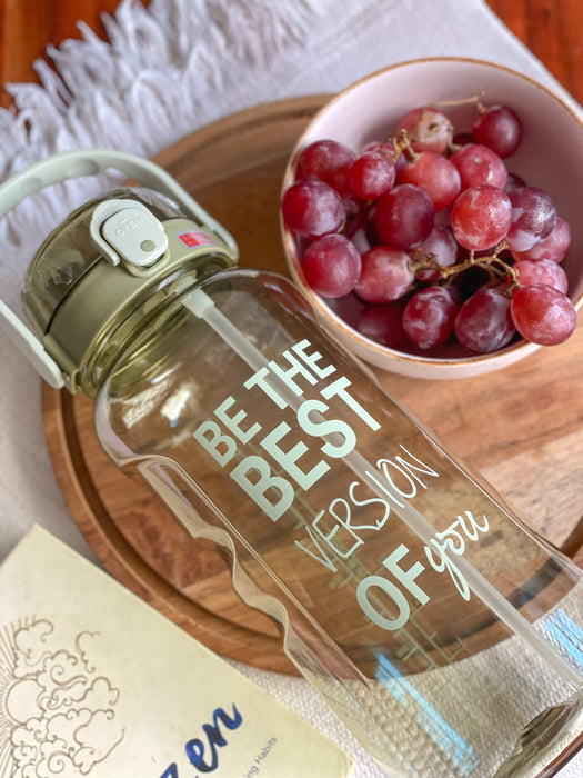 Water Bottle - Be the Best Version of You - LemonadeHome