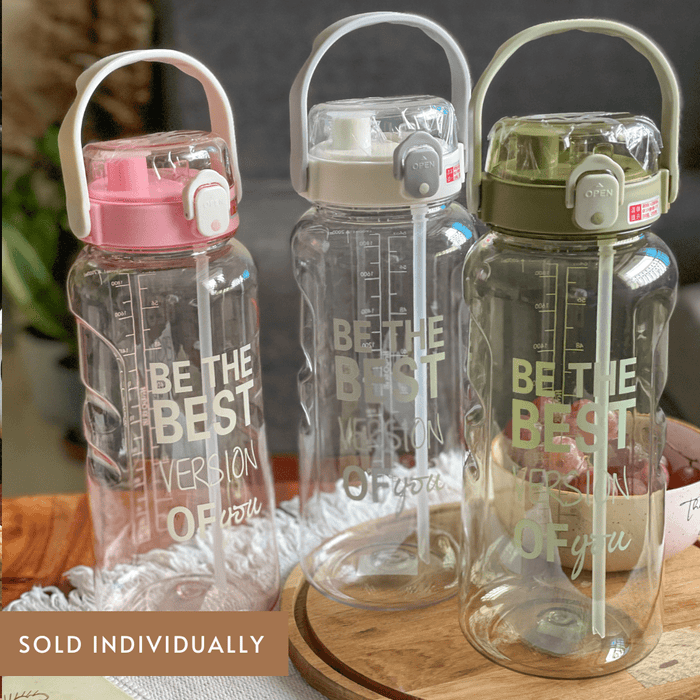 Water Bottle - Be the Best Version of You - LemonadeHome