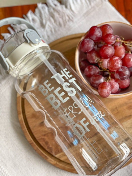 Water Bottle - Be the Best Version of You - LemonadeHome