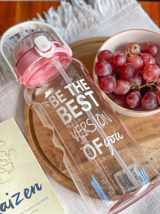 Water Bottle - Be the Best Version of You - LemonadeHome