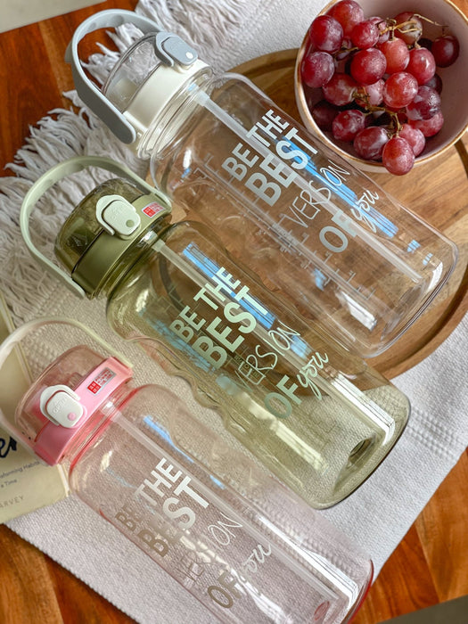 Water Bottle - Be the Best Version of You - LemonadeHome