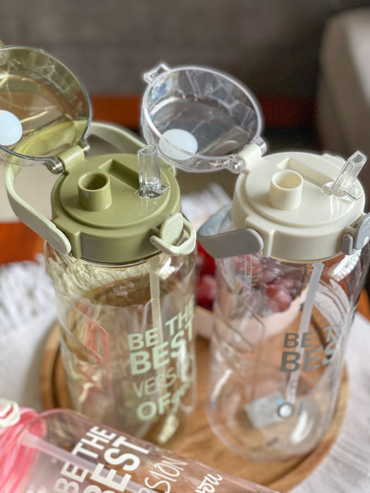 Water Bottle - Be the Best Version of You - LemonadeHome