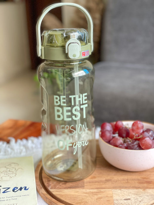 Water Bottle - Be the Best Version of You - LemonadeHome