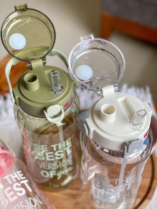 Water Bottle - Be the Best Version of You - LemonadeHome