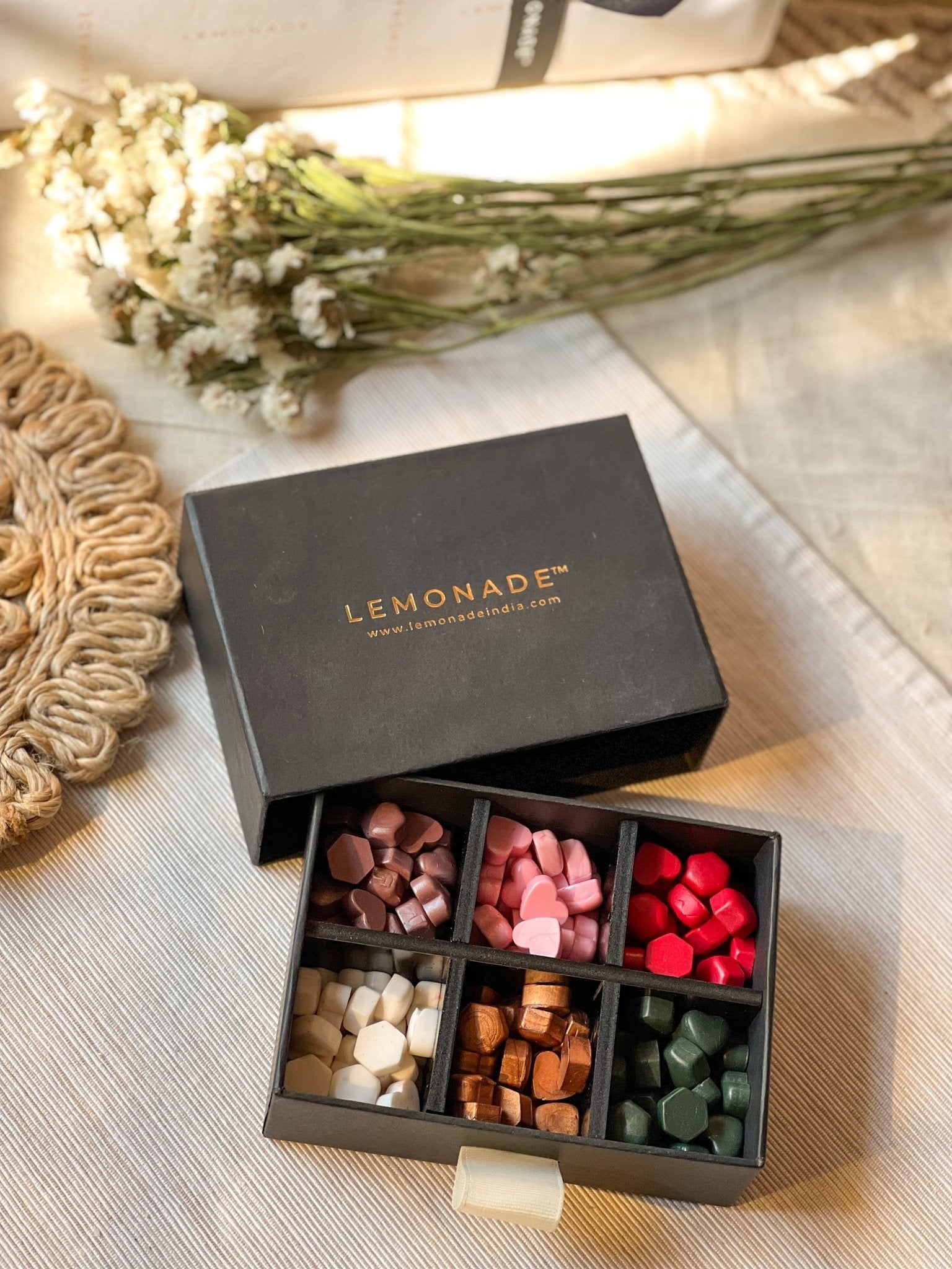 Wax Beads Set - Set of 150 Beads - Assorted - LemonadeCustom Stamps