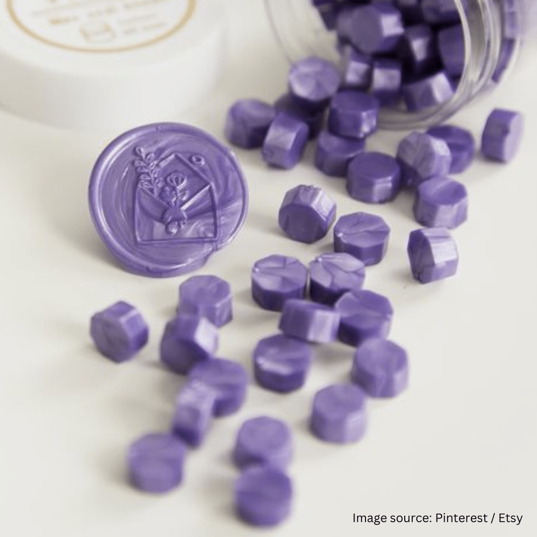 Wax Seal - Refill Pack - Set of 20 Beads - LemonadeCustom Stamps