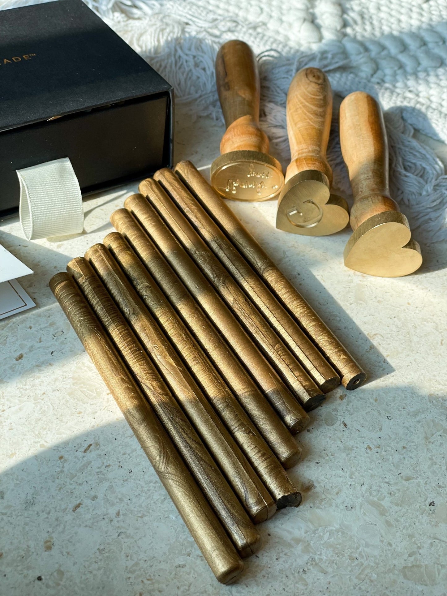 Wax Sticks - Gold - LemonadeCustom Stamps