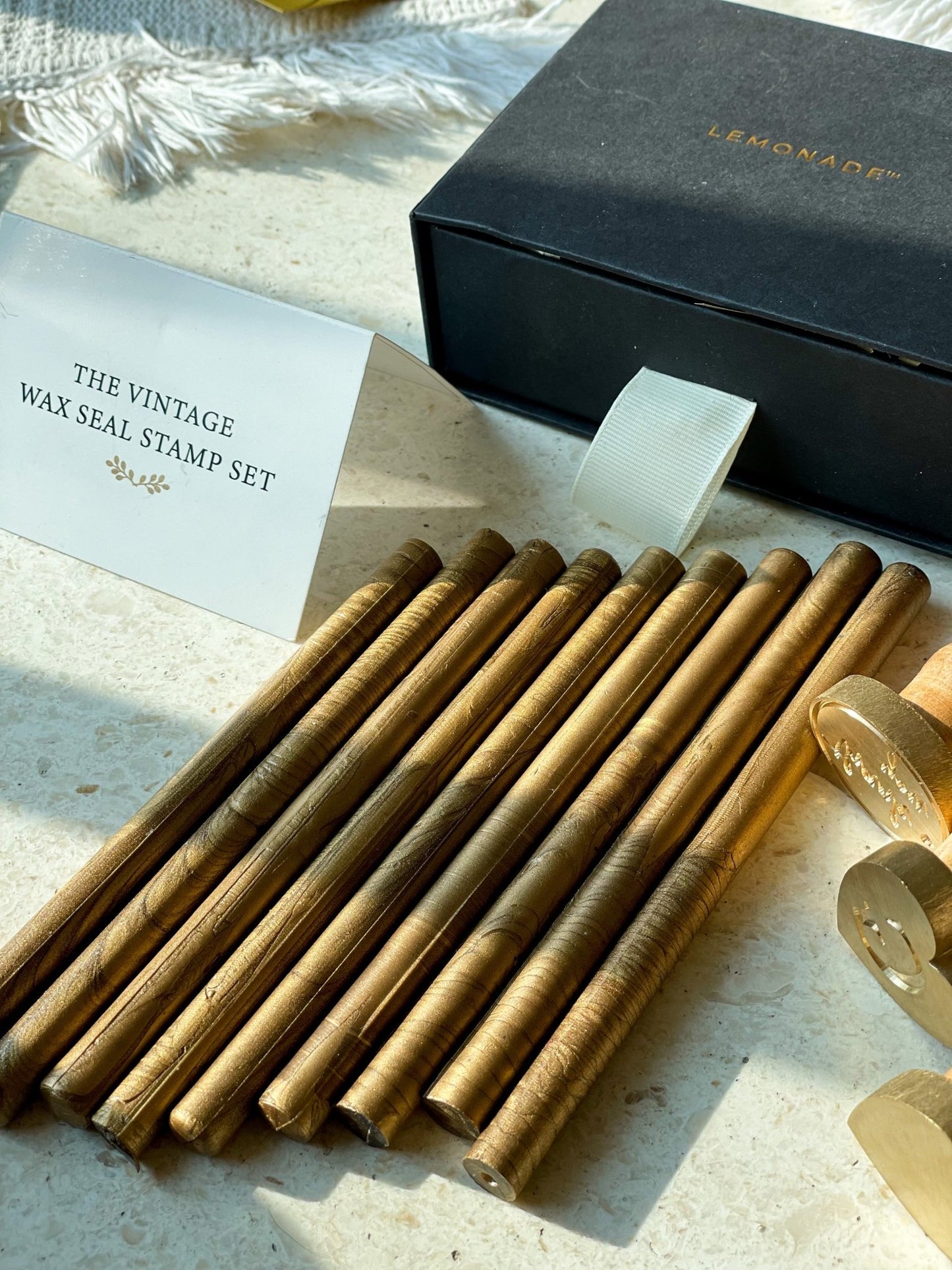 Wax Sticks - Gold - LemonadeCustom Stamps