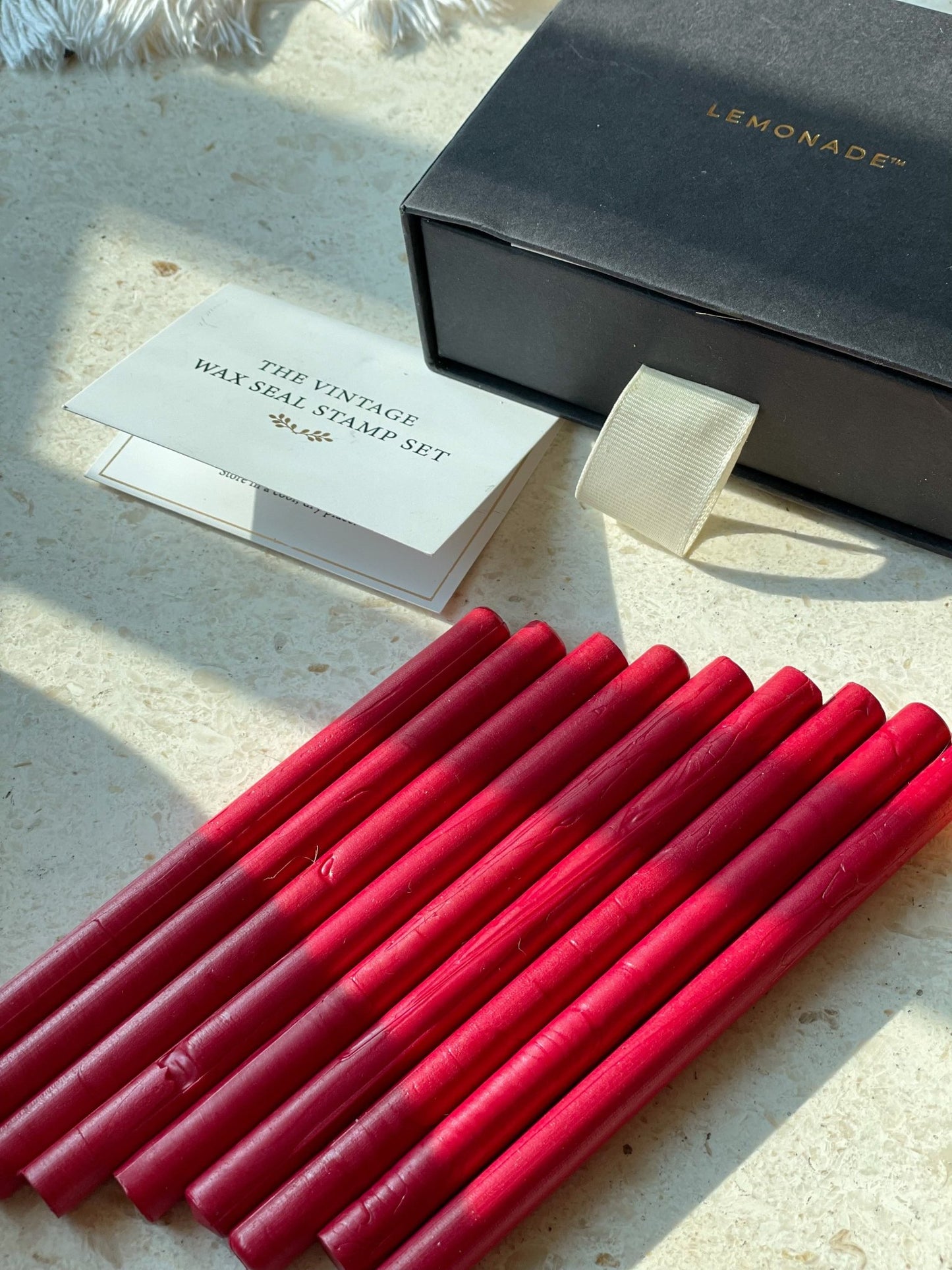 Wax Sticks - Original Red - LemonadeCustom Stamps